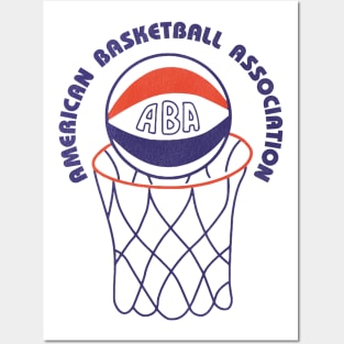 Defunct ABA American Basketball Association Posters and Art